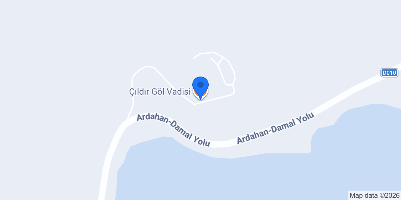 Çıldır Göl Vadisi konumu
