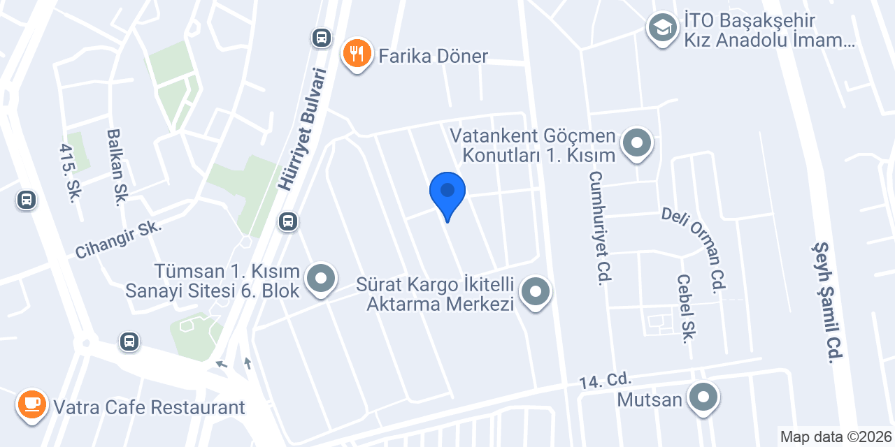 Anadolu Tabldot konumu