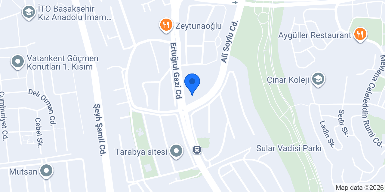 DIRECT ENGLISH Basaksehir konumu