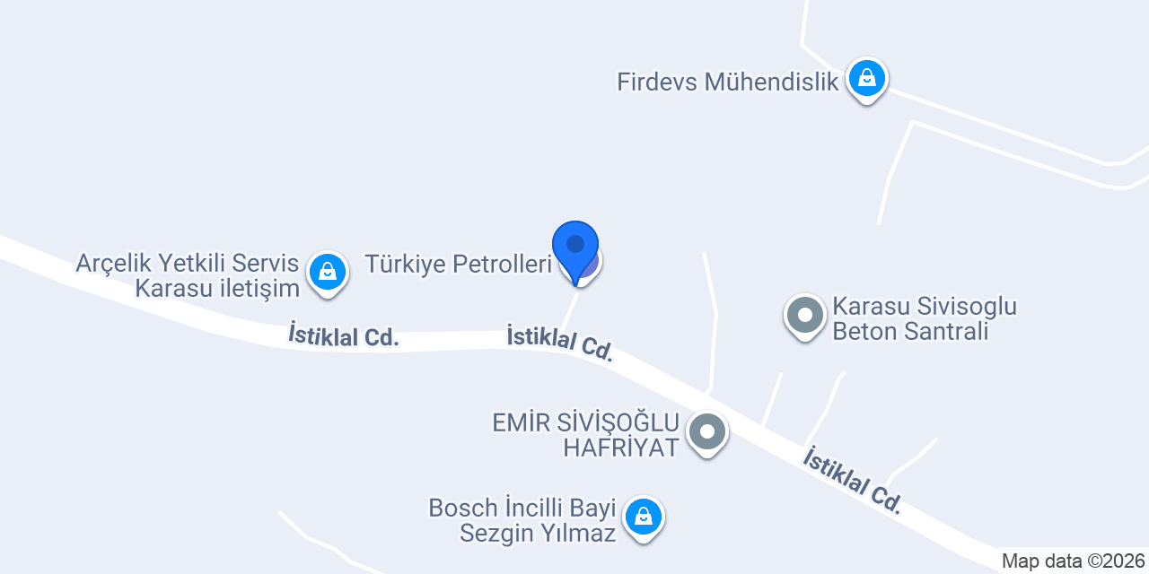 TEKİN MAKİNE konumu