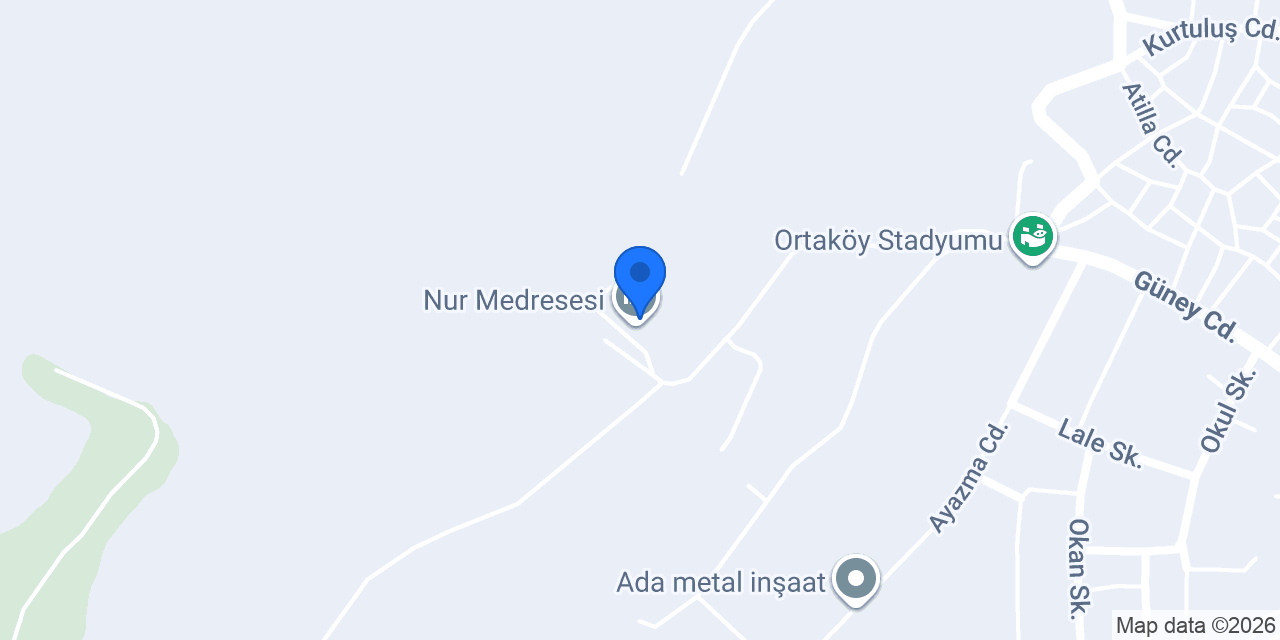 Nur Medresesi konumu