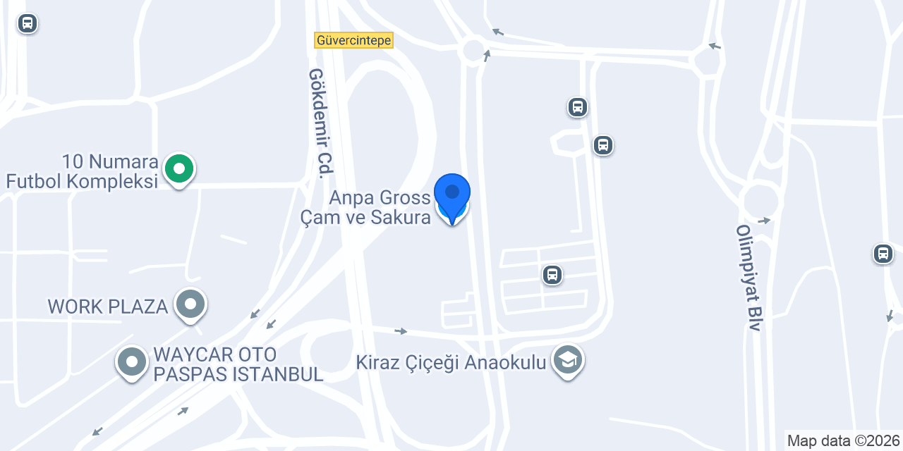 Anpa Gross Çam ve Sakura konumu
