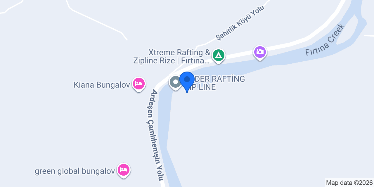 Via Cafe & Bungalov konumu
