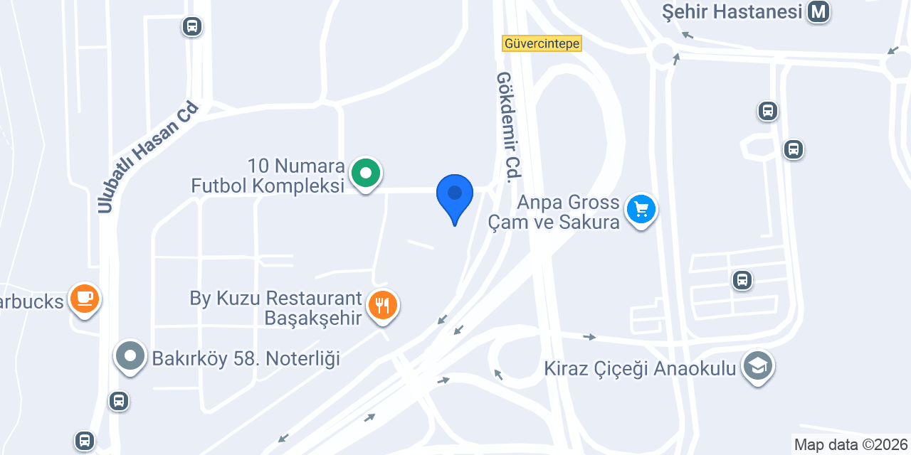 Başakşehir Tic. Ve Eğitim Merkezi konumu