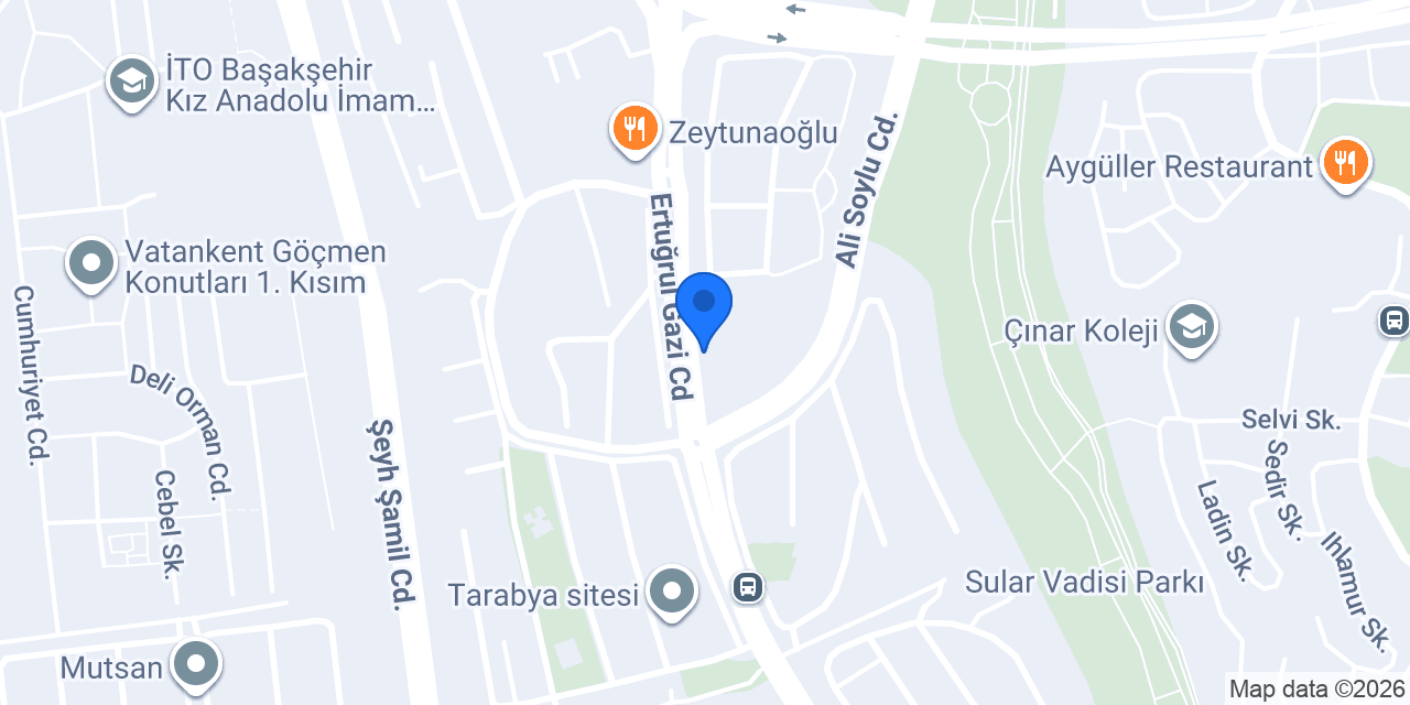 BAŞAK BÜFE konumu