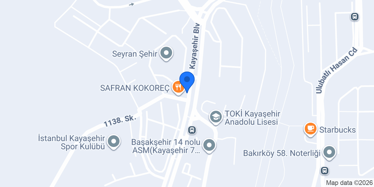 Helvacı Yakub Kayaşehir konumu