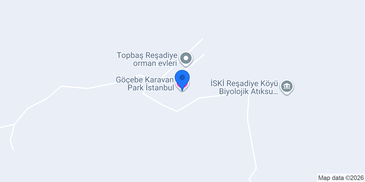 Göçebe Karavan Park Reşadiye konumu