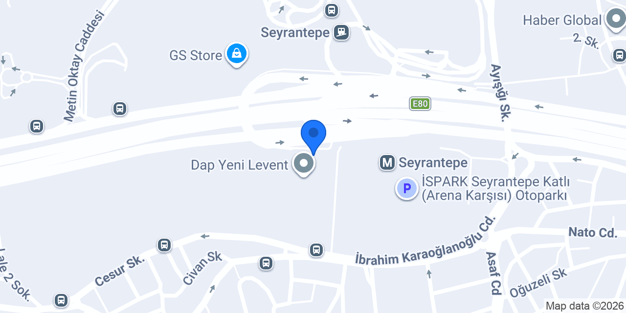 SGS Seyrantepe konumu