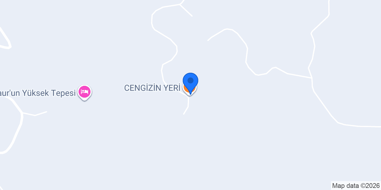 CENGİZİN YERİ konumu