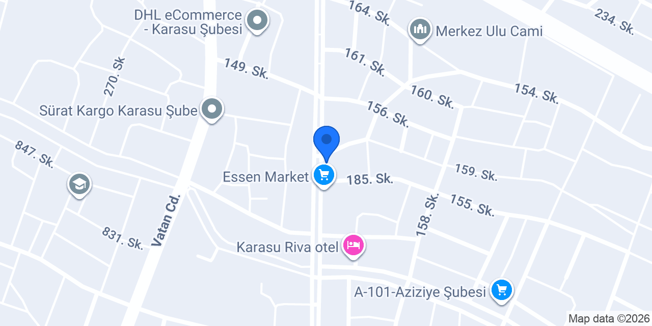 Karasu Baş Elektrik konumu