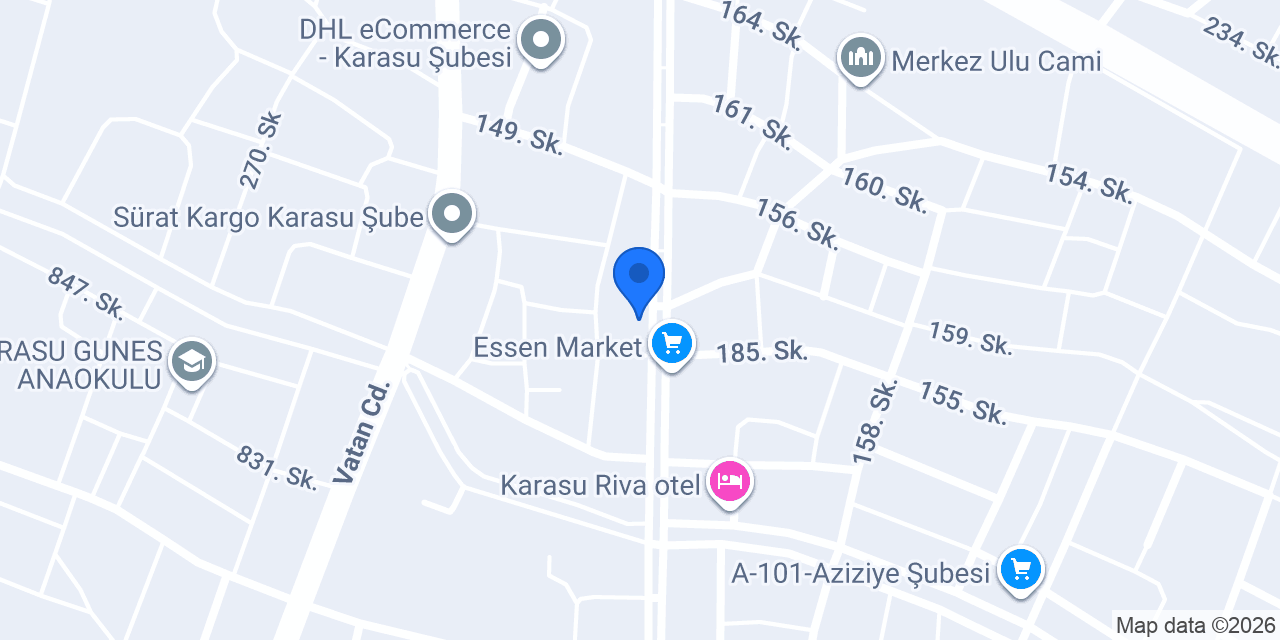 Yaşar Elektronik konumu