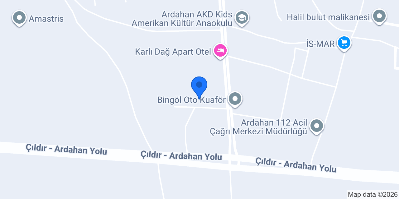 Emin Apart Oteli konumu