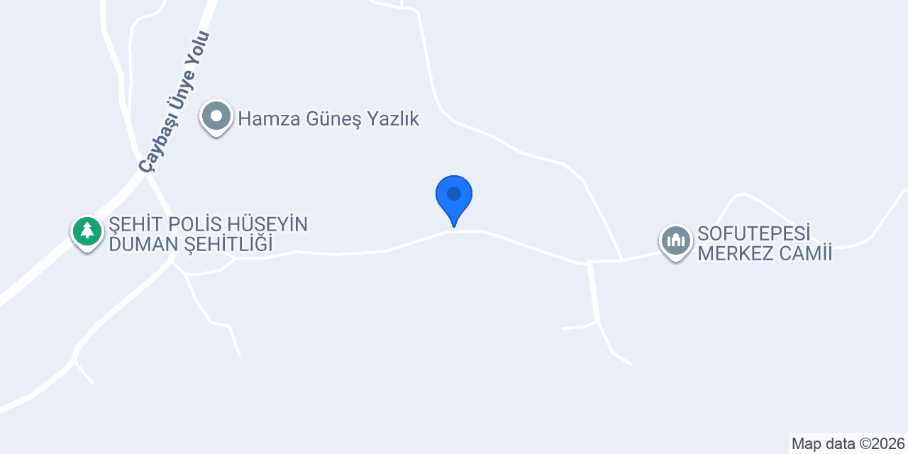Sofutepesi Köyü Muhtarlığı konumu
