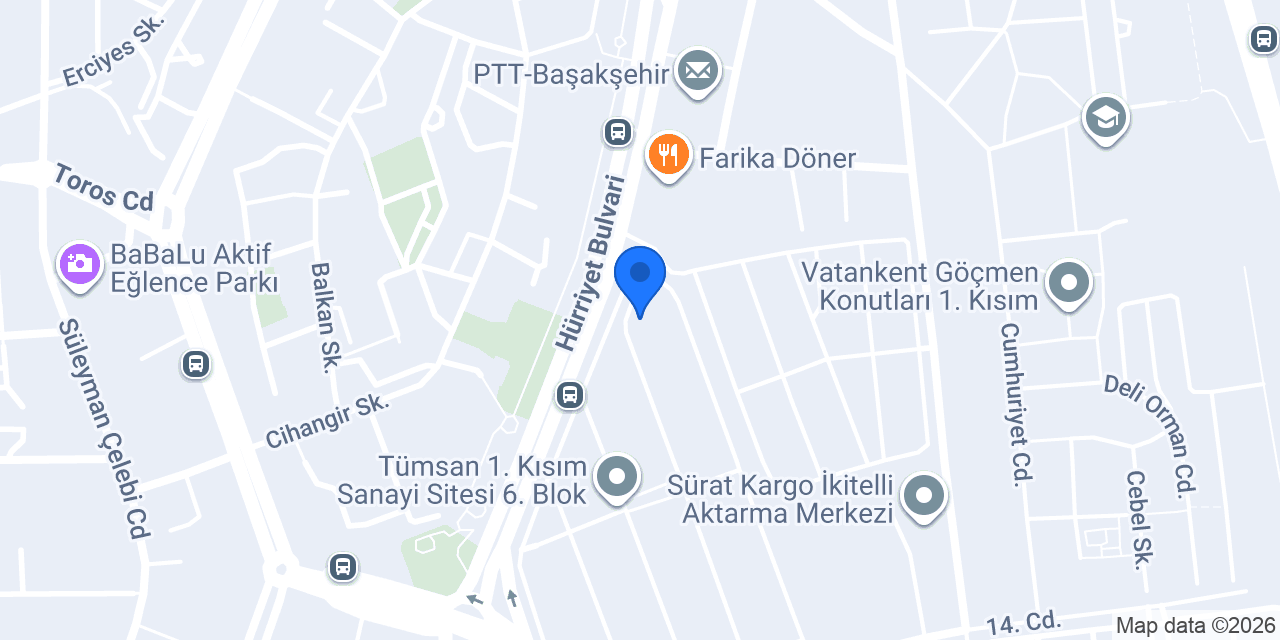 Özçetinler konumu