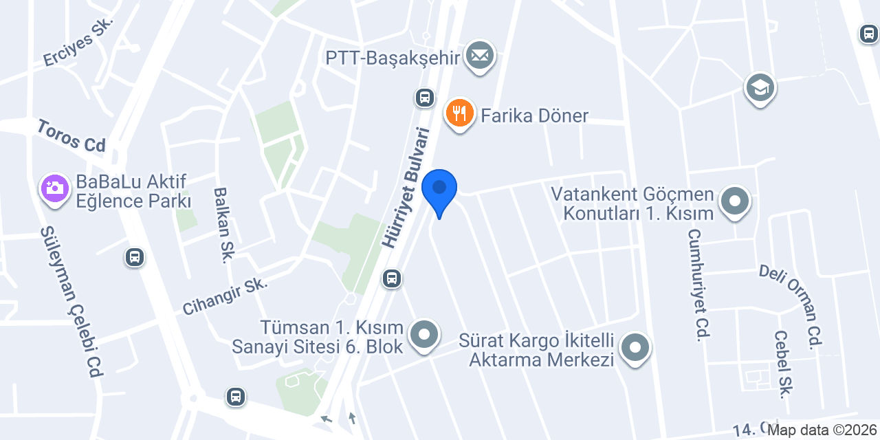 FİLLİ BOYA TÜMSAN İNŞAAT YAPI MALZEMELERİ konumu