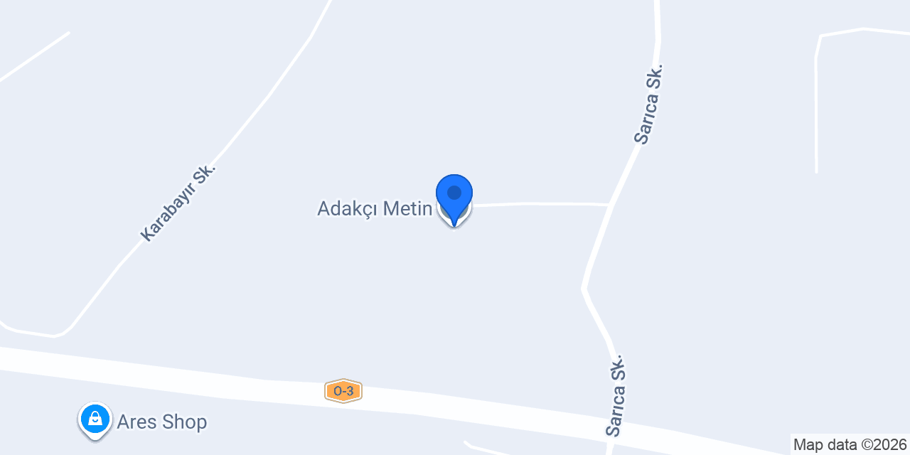 Adakçı Metin konumu