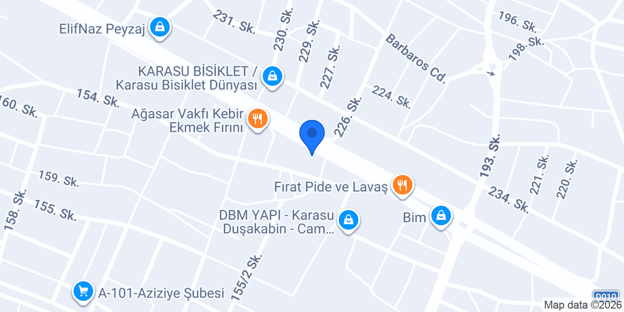 Karadeniz Sofrası konumu