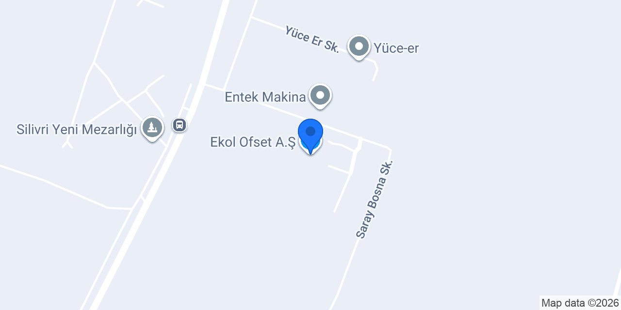 Ekol Ofset A.Ş. konumu