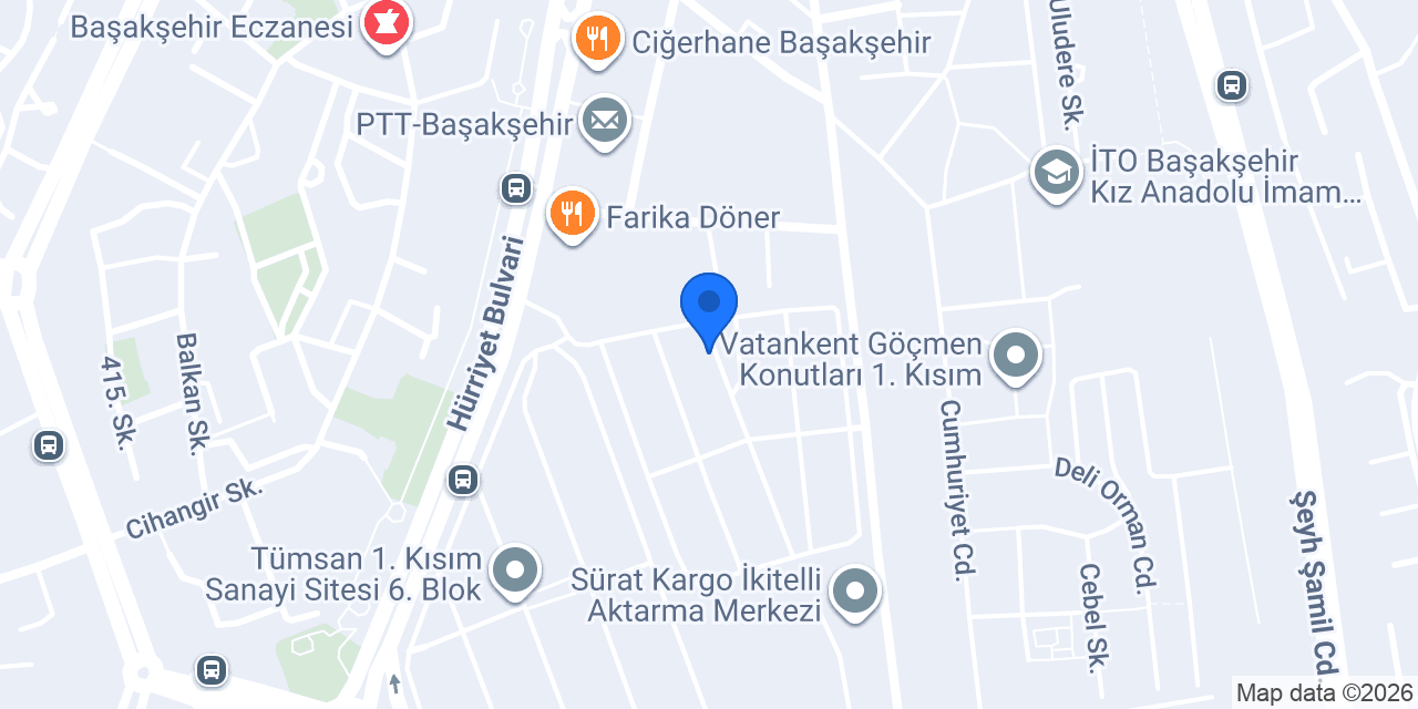 Sibor Plastik Boru San. Ltd. Şti konumu