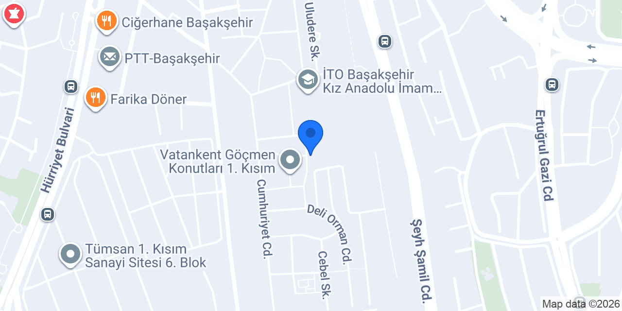 Cafe Başak Garden konumu