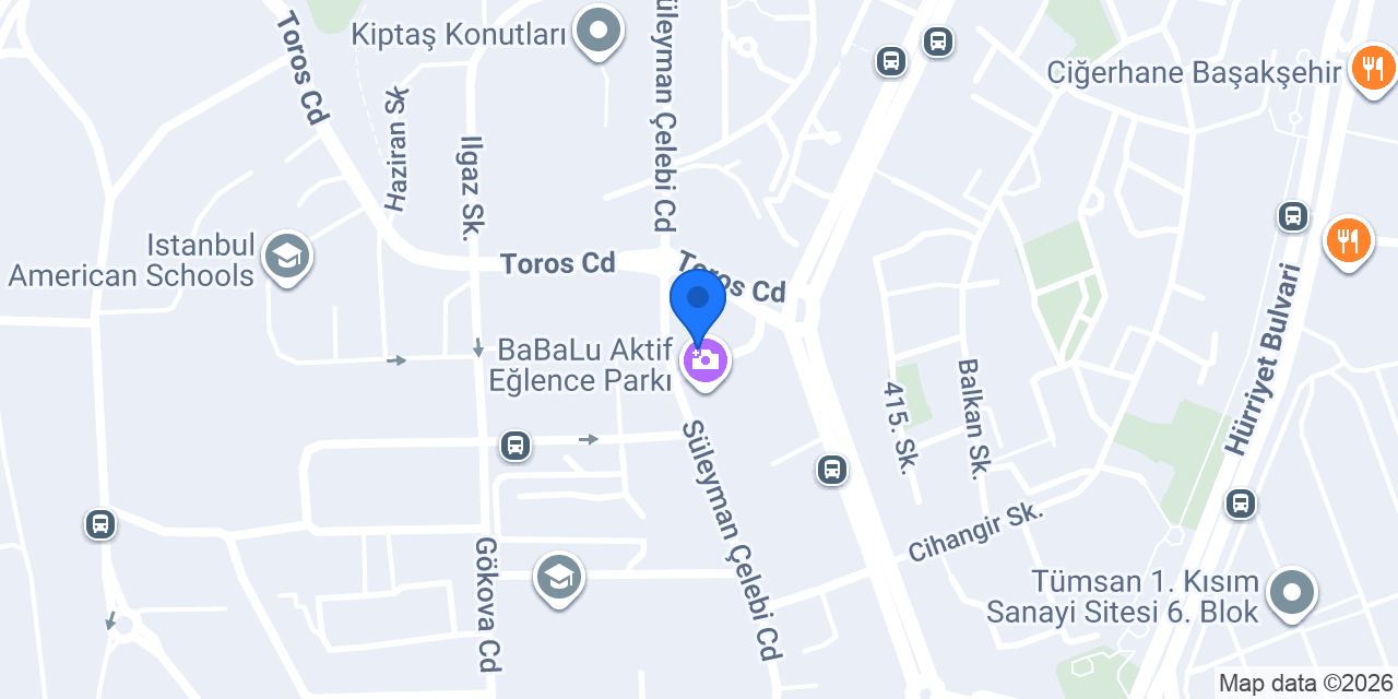 Başakşehir 1. Etap Lale Sürücü Kursu konumu
