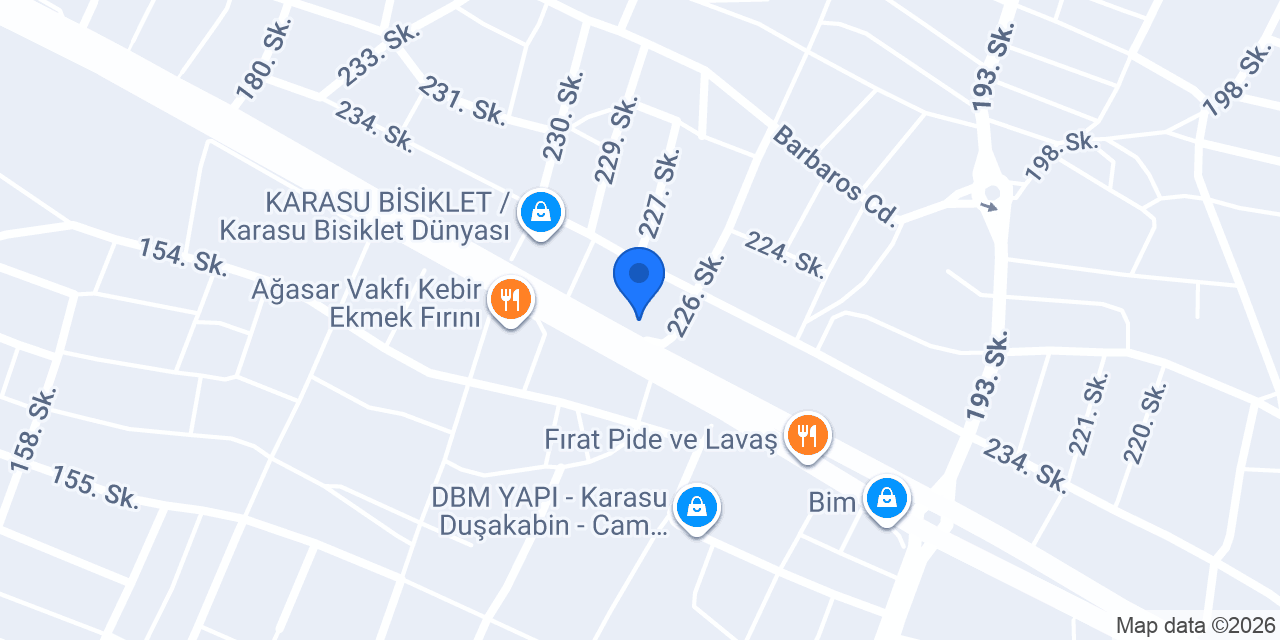 KARSU MOBİLYA AKSESUARLARI konumu