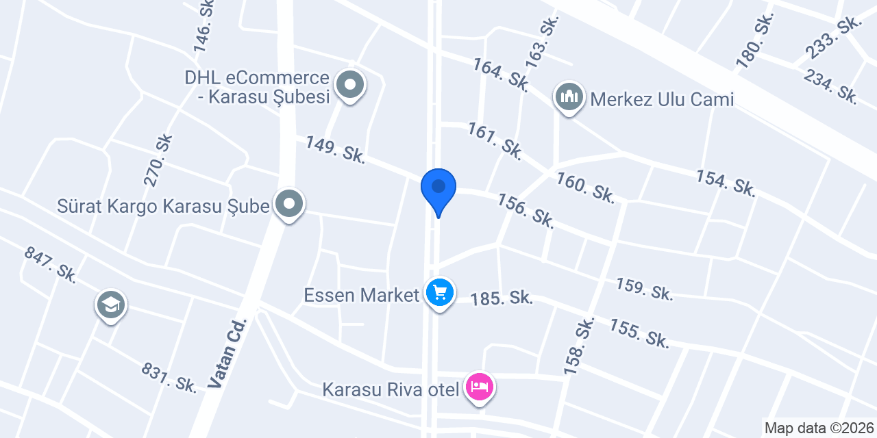 YalıYapı Dekorasyon - Dış Cephe Karasu Montalama konumu