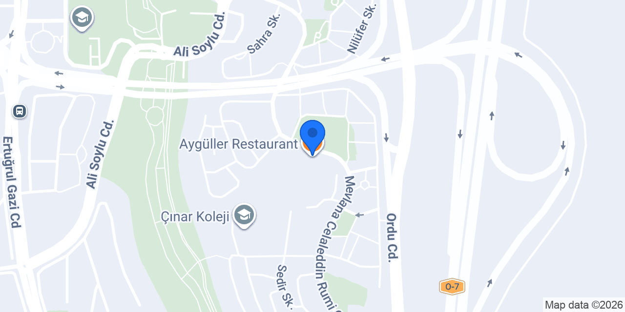 Aygüller Restaurant konumu