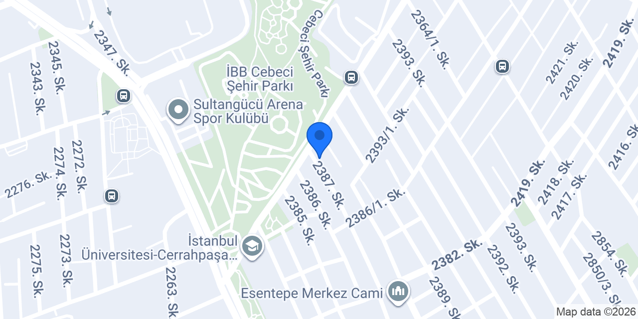 Cebeci Park Evleri konumu