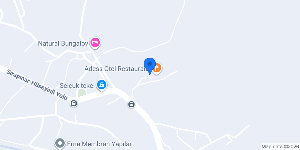 Adess Otel konumu