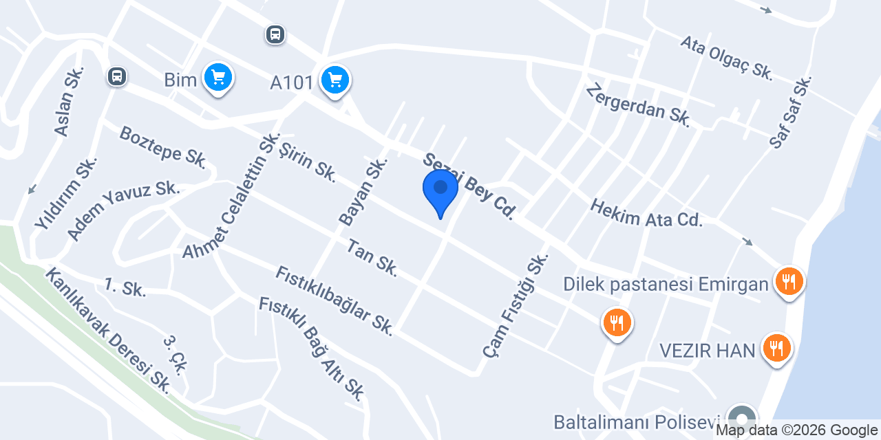 Emirgan Defne Anaokulu konumu