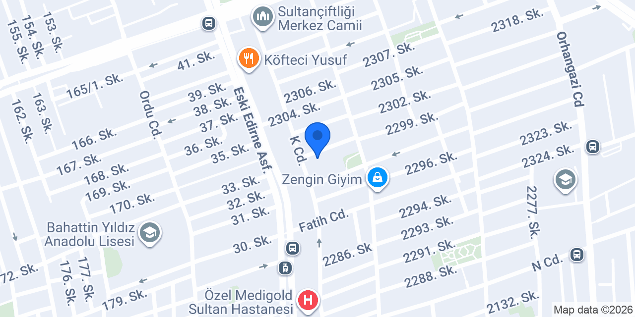 Salkım Cam konumu