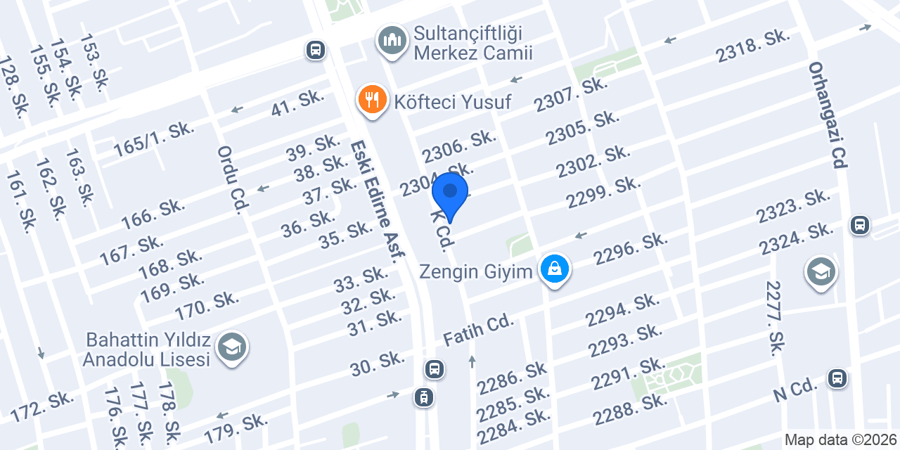 Gerçek Avm konumu
