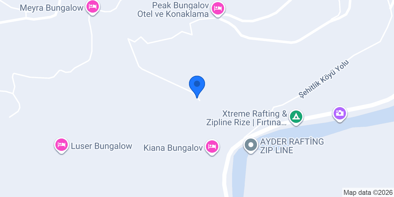 Almara Bungalow konumu