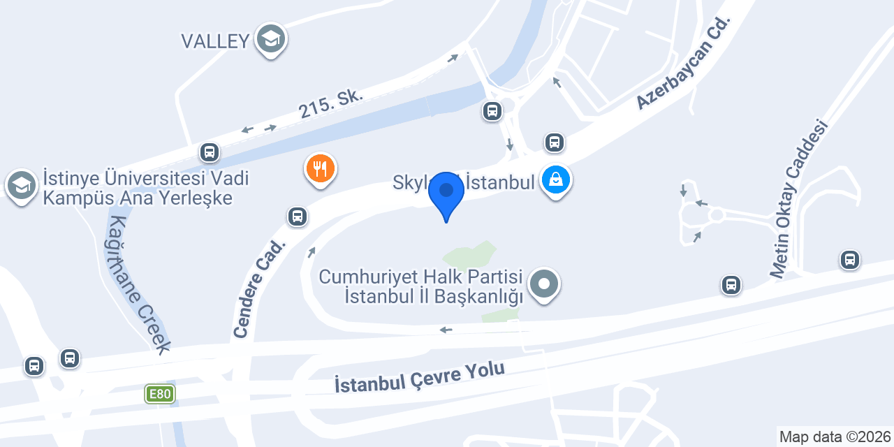 Sadıkoğlu Döner Vadi İstanbul konumu