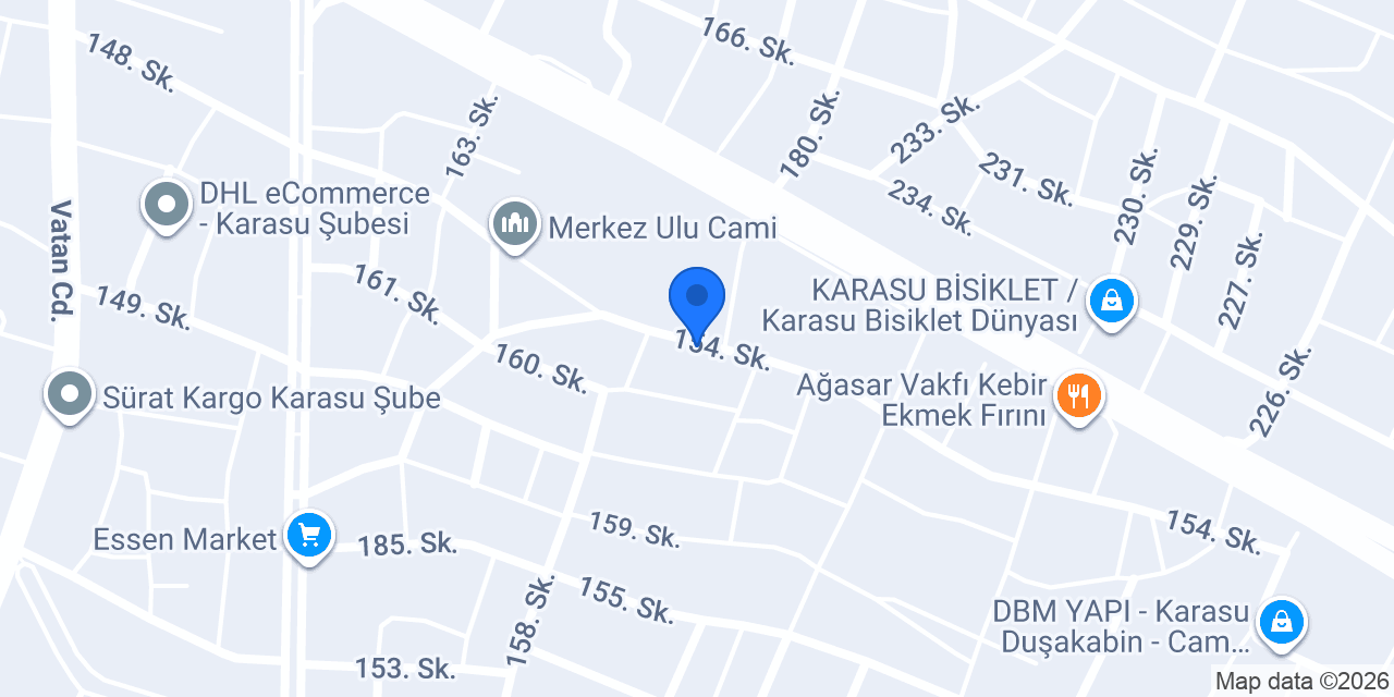 Önal Teknik Tesisat konumu