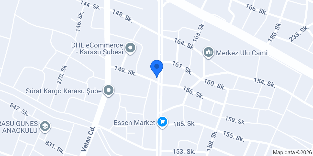 SOKAK LEZZETLERİ Karasu konumu