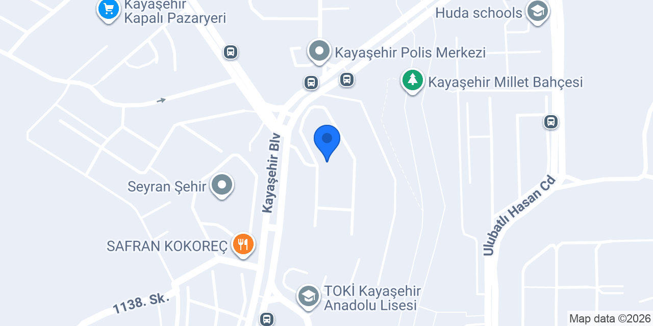 KAYAŞEHİR ELEKTRİK BAŞAKŞEHİR konumu