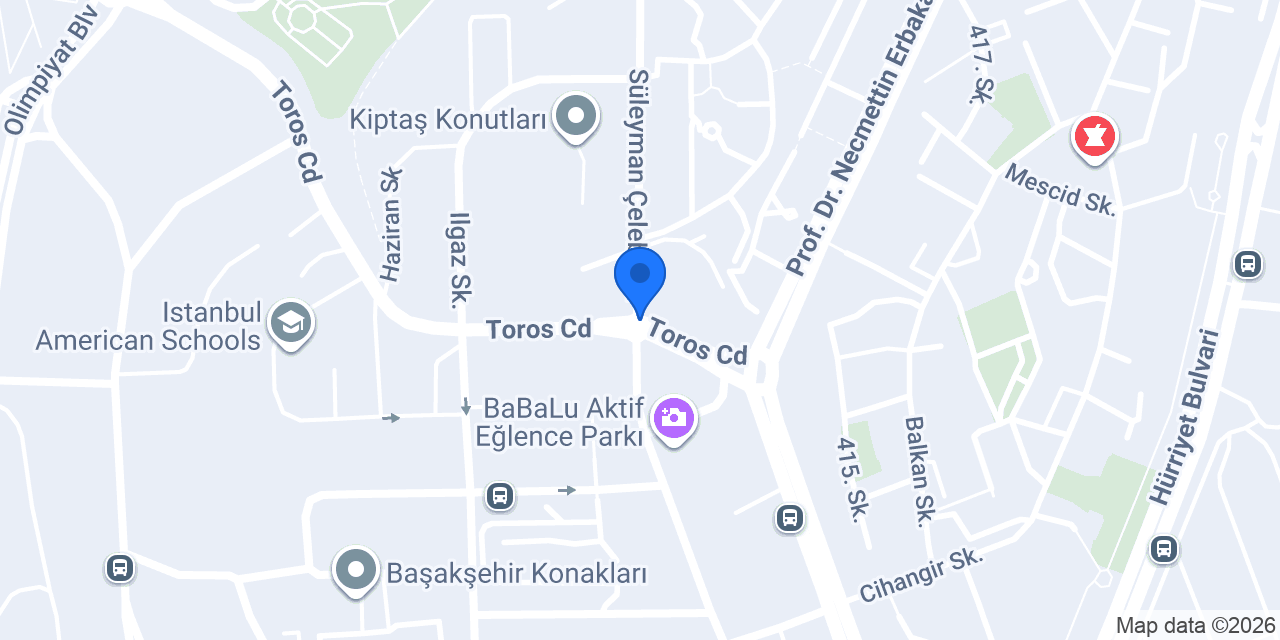 Beyaz Işık Diş Polikliniği Başakşehir konumu