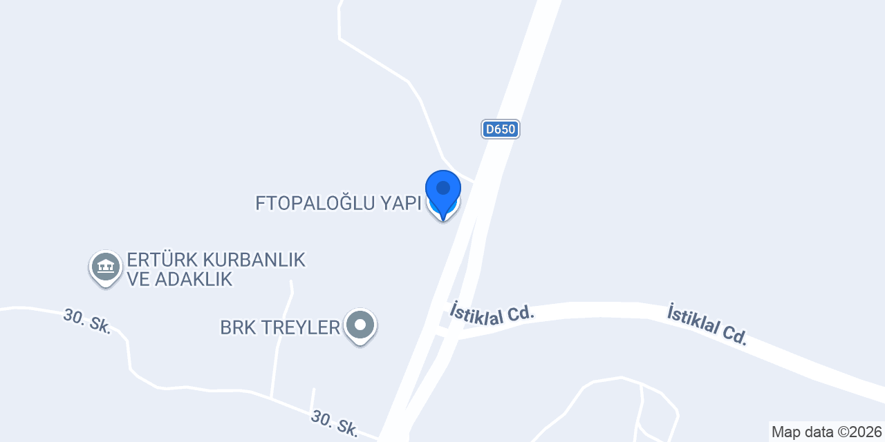 FTOPALOĞLU YAPI konumu