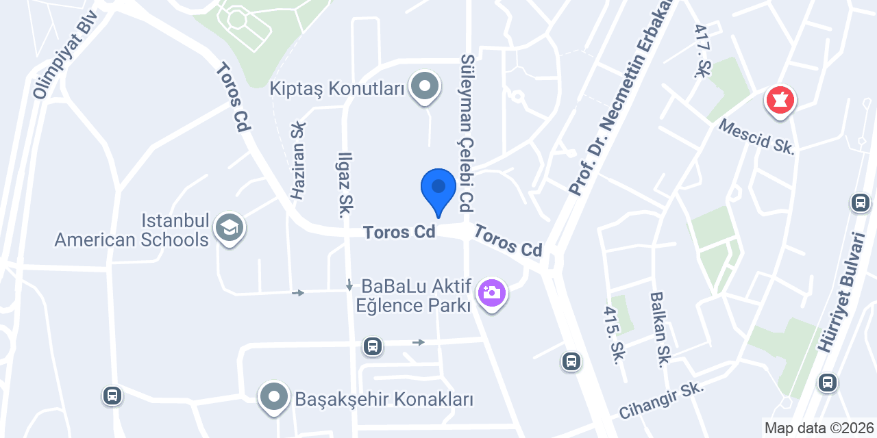 Si-Ser Başakşehir İşitme Cihazları konumu