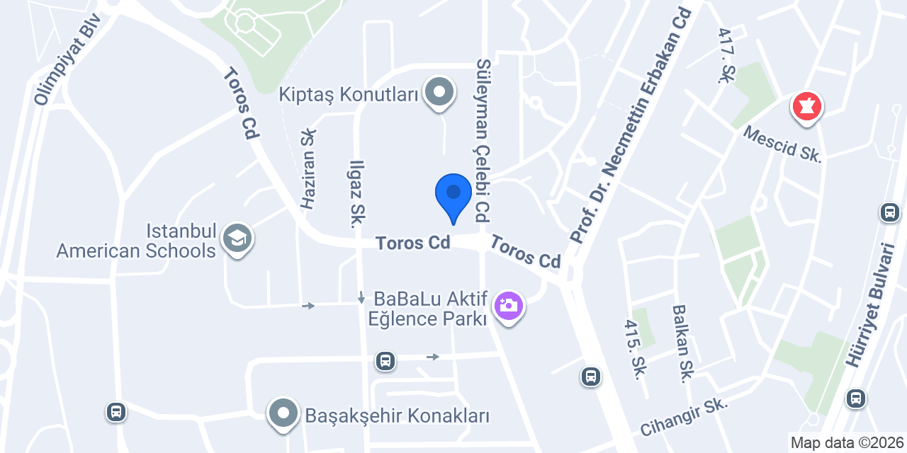 Kuveyt Türk Başakşehir 2.Etap Şubesi konumu