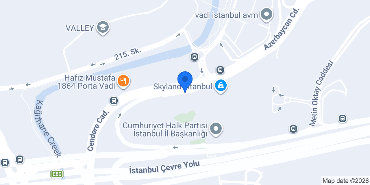 Manyas Çiftliği Gurme - Vadi İstanbul konumu