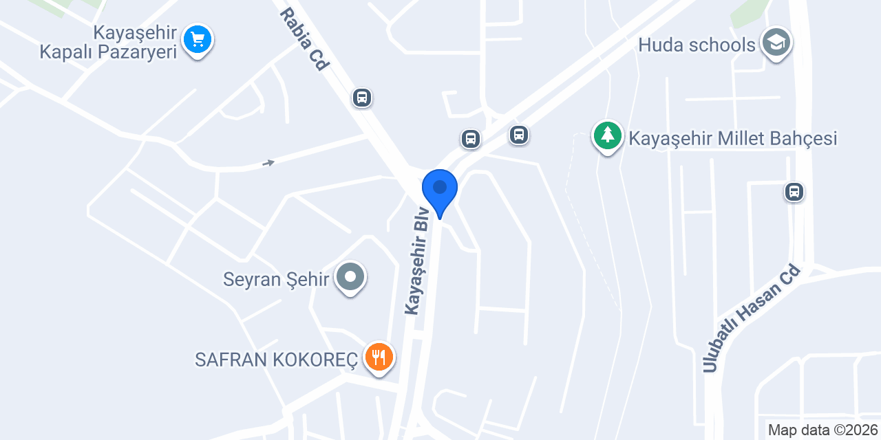 Aksüs Yapı konumu