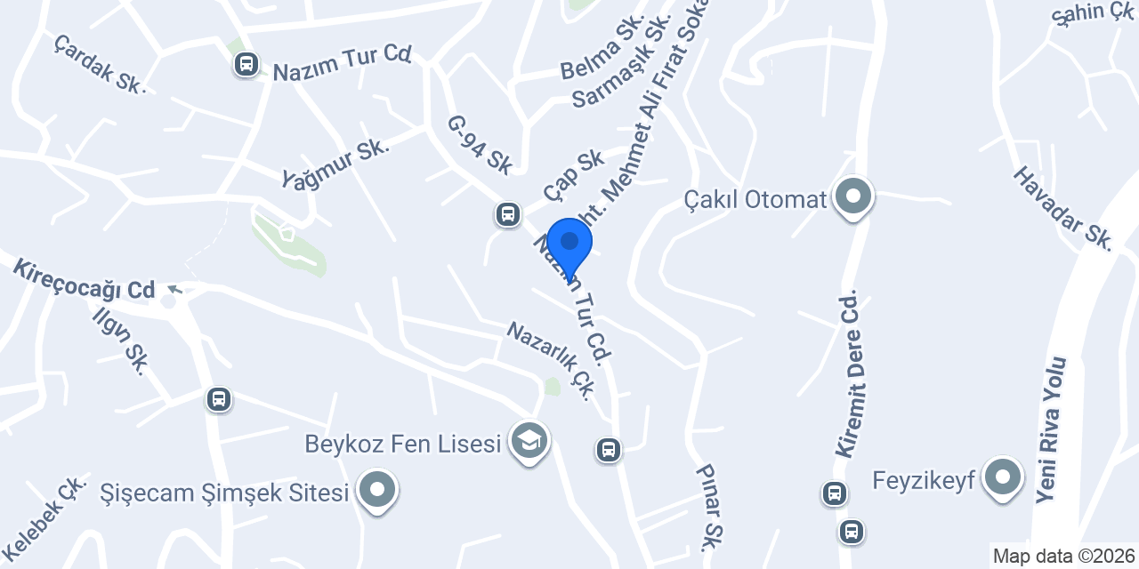 PebuenAksesuar konumu