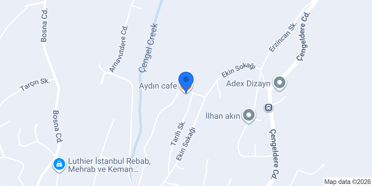 Aydın cafe konumu