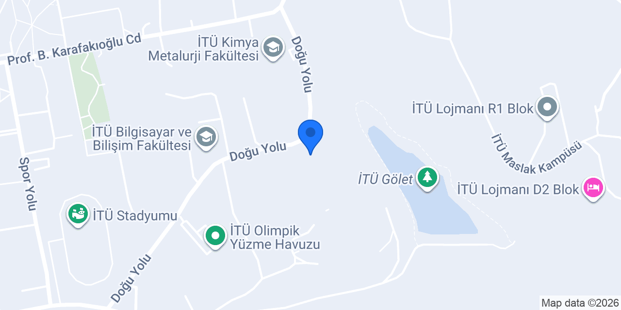 İTÜ Big Slice Pizza konumu