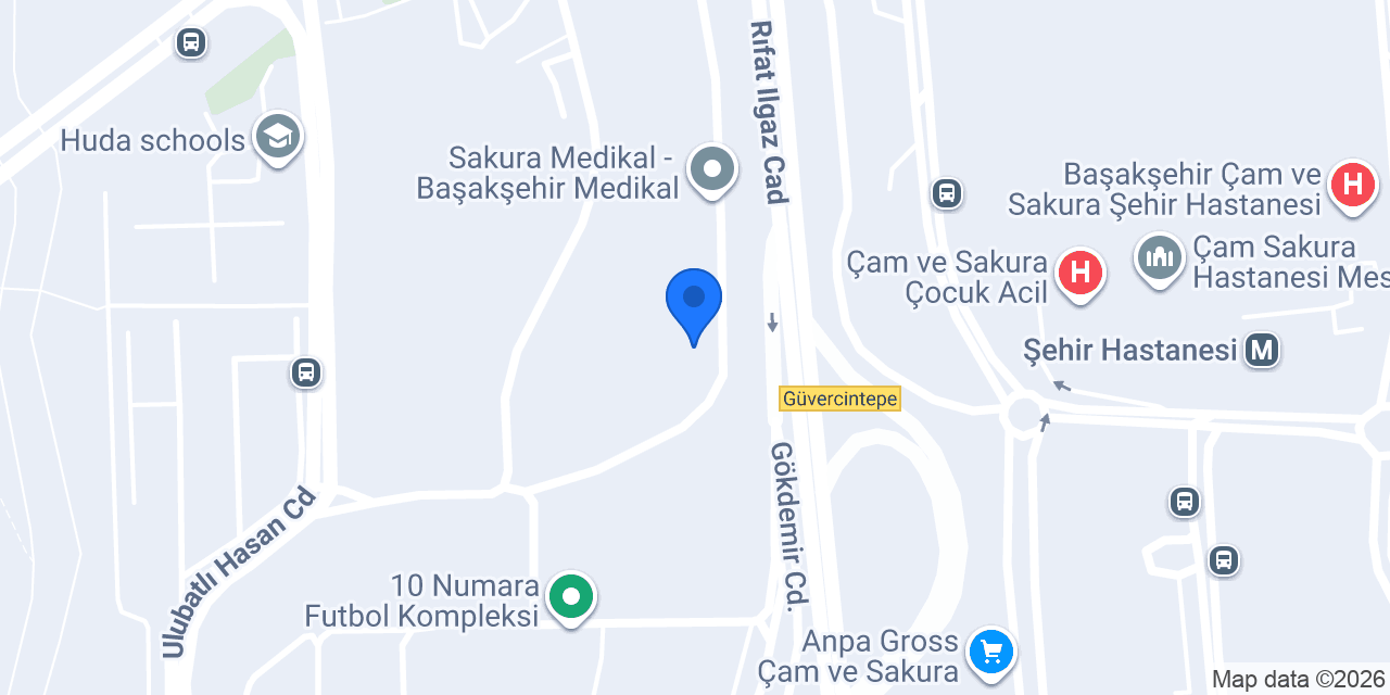 BAŞAKŞEHİR AKD KİDS konumu