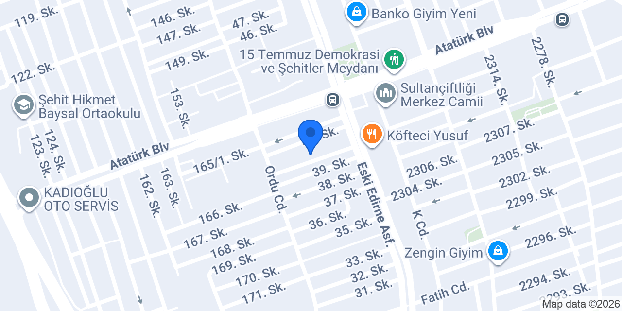 Su Tesisatçınız konumu