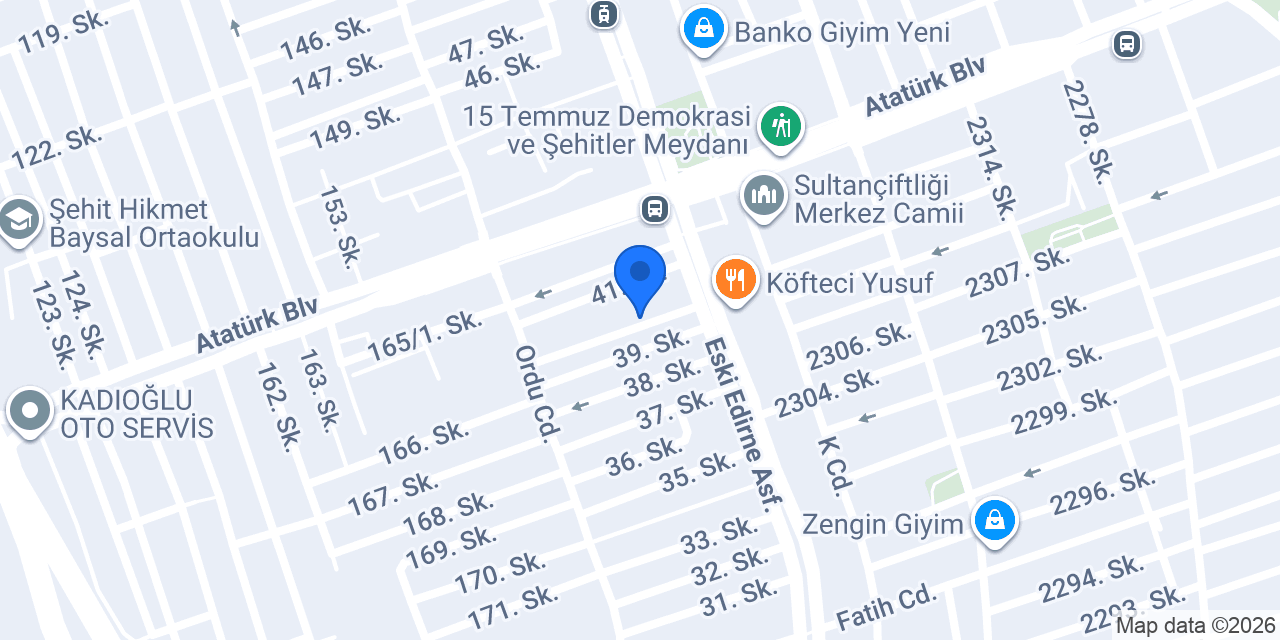 Vomo Tatlı Evi konumu